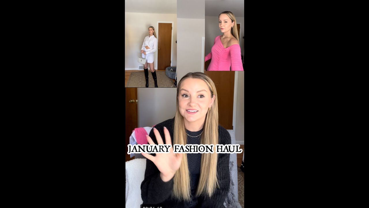 January Fashion Haul: Revolve, Hunza G & YSL