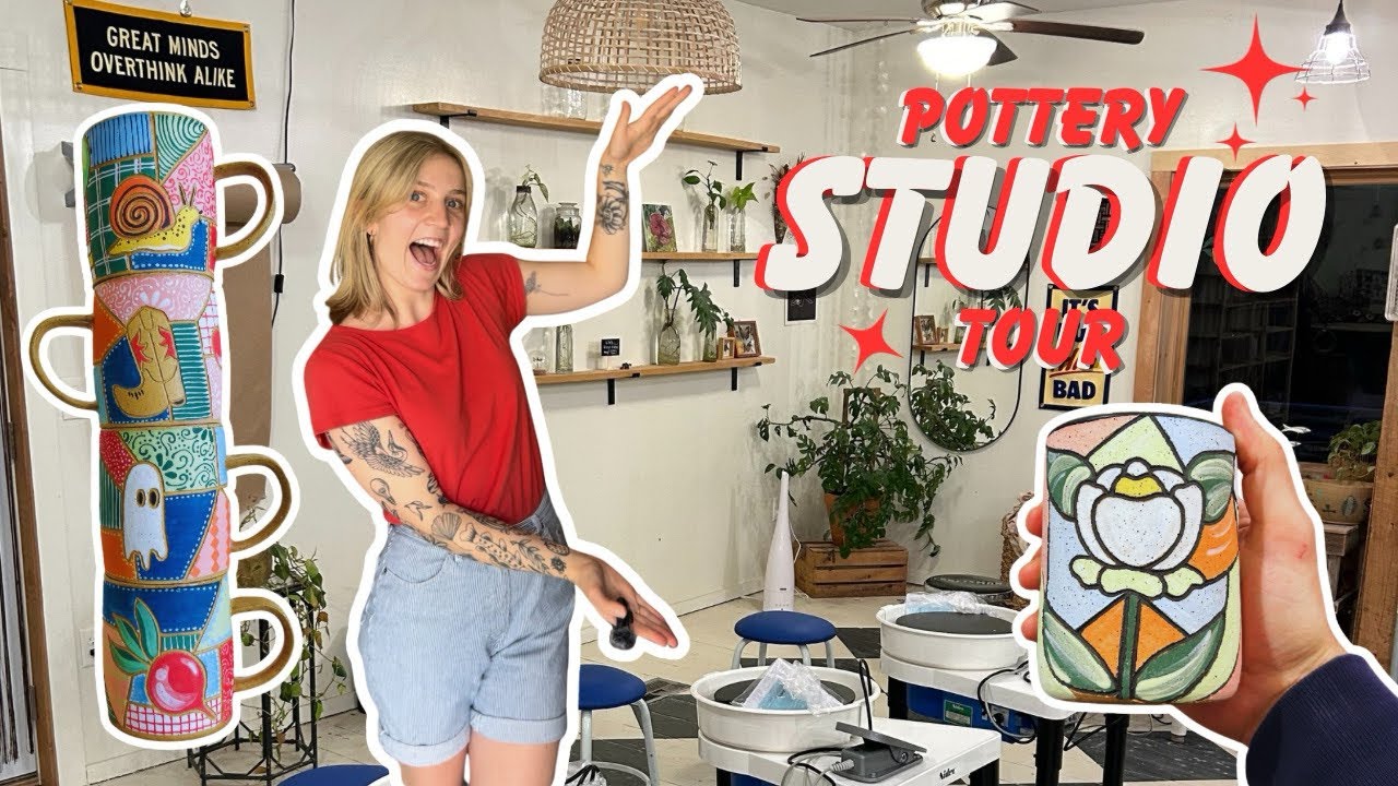 Pottery Studio Tour | My Ceramics Studio in CT