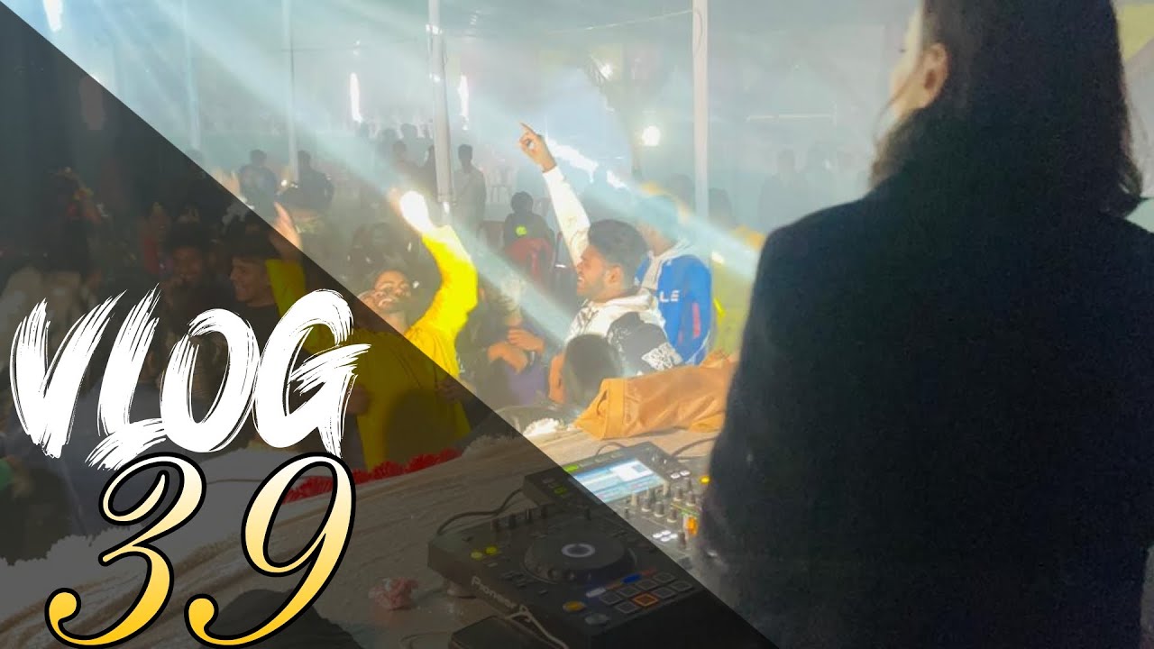 Vlog 39 | Haldi Night Event | Malironko Bazar মালির অংক বাজার Mawa Munshiganj | DJ Rabina | DJ Zahid