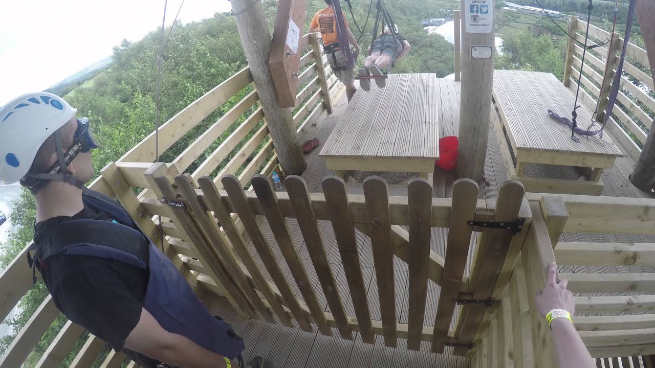 Eden Project zipwire 2015