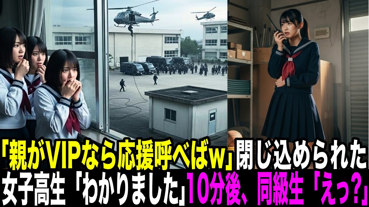 「親がVIPなら応援呼べば？ｗ」置き去りにされた少女。10分後、校庭が封鎖され同級生たち顔面蒼白に...