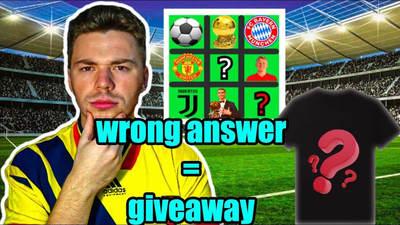 If I Fail The Football Trivia Challenge, I Give Away A Kit...