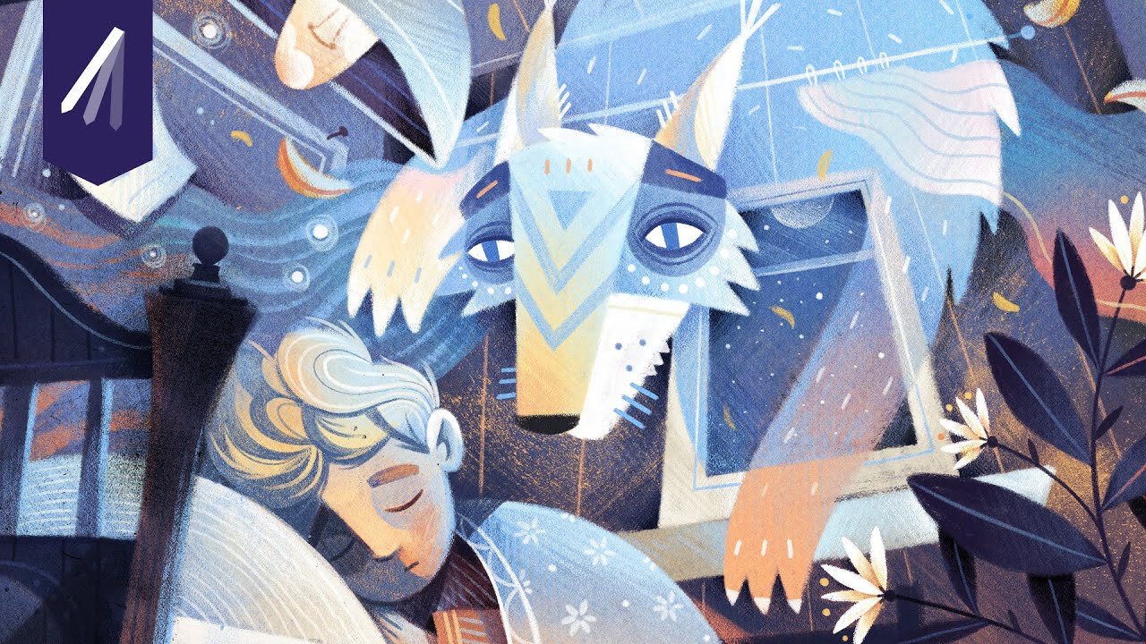 Illustration Speed Drawing  - Mystical night by Dan Gartman