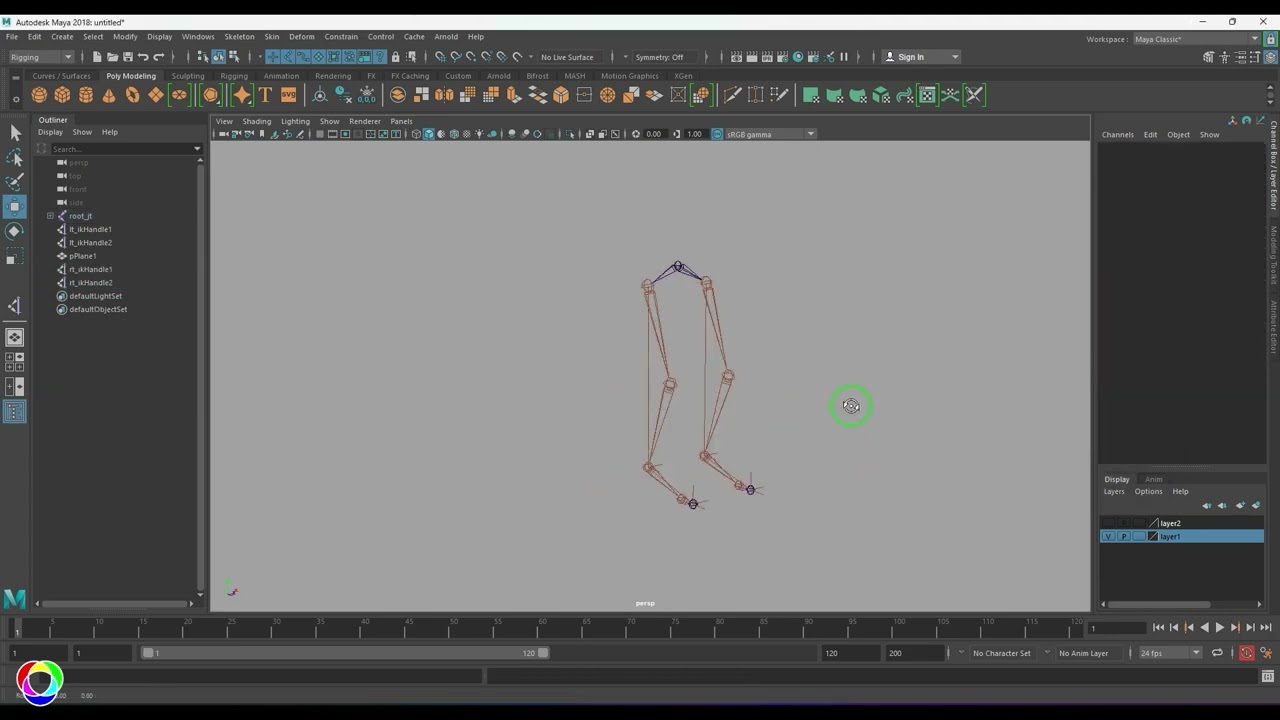 Mirror Joints Tool - How to mirror joints in Maya. Rigging Tutorial Basics.