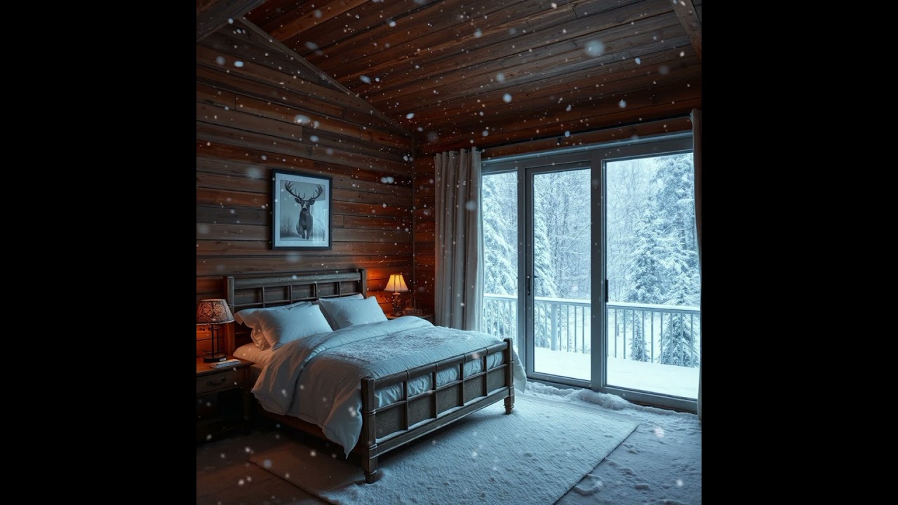 Cozy Up to the Sounds of ASMR Snow Falling