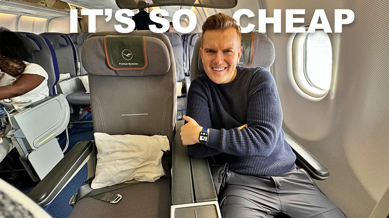 УДИВИТЕЛЬНЫЕ впечатления от премиум-эконом-класса Lufthansa