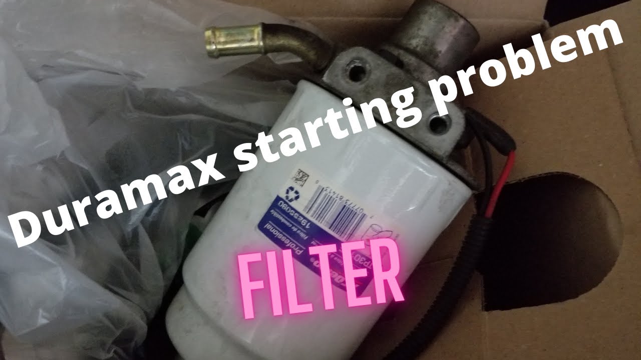 Duramax starting problem