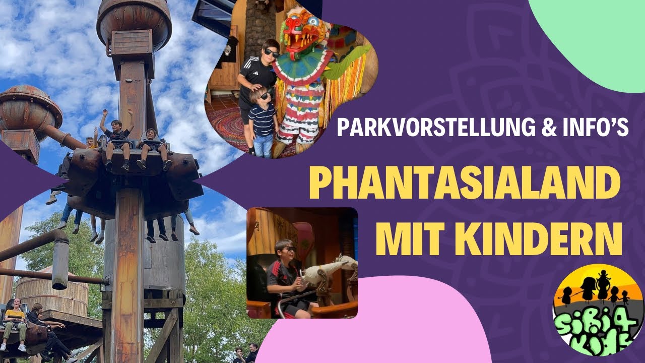 Parkvorstellung & Infos vom Phantasialand Brühl bei Köln mit Kindern 