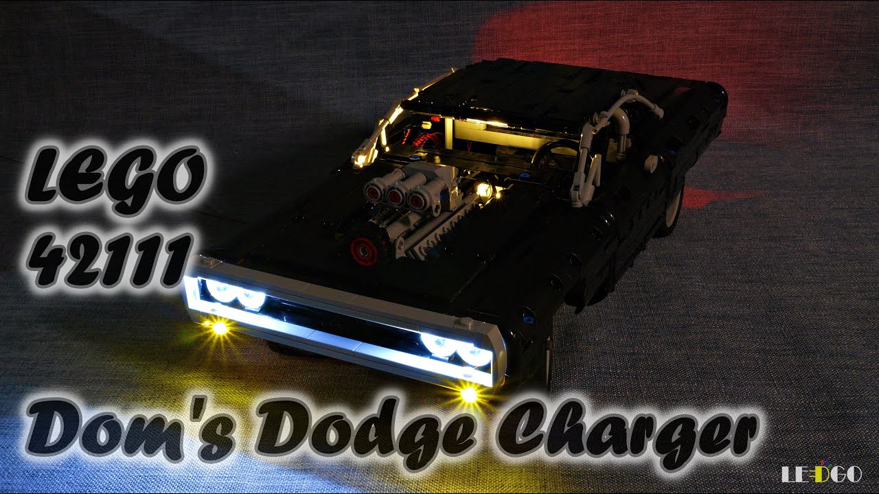 LEGO 42111 lighting install