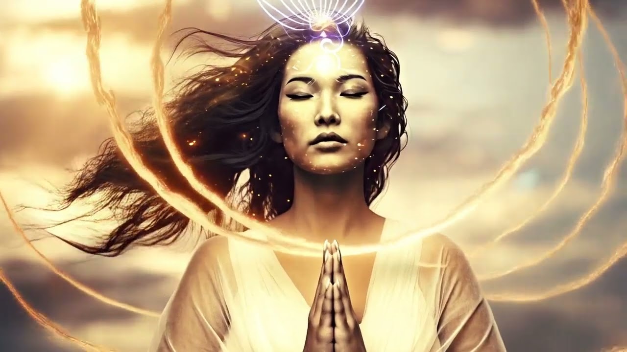 🌟 Embrace Serenity Long Mix: Woman Meditating with Graceful Poses 🌿🧘‍♀️