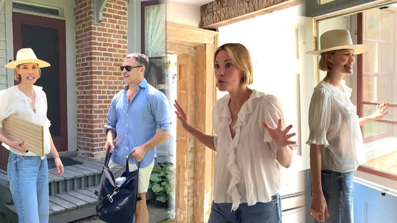 Leslie Bibb Is Vlogging Renovations on Her 1750s Era Home