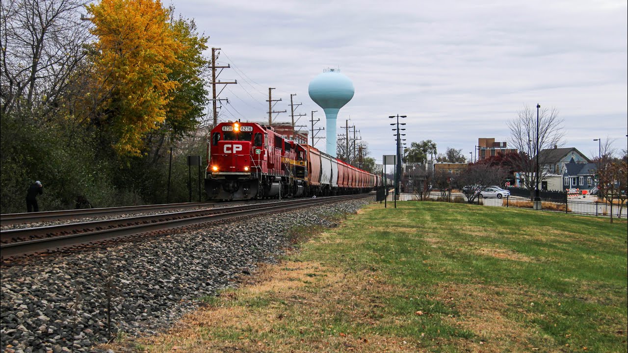 Trains Along the C&M Sub - 11.2-3.24