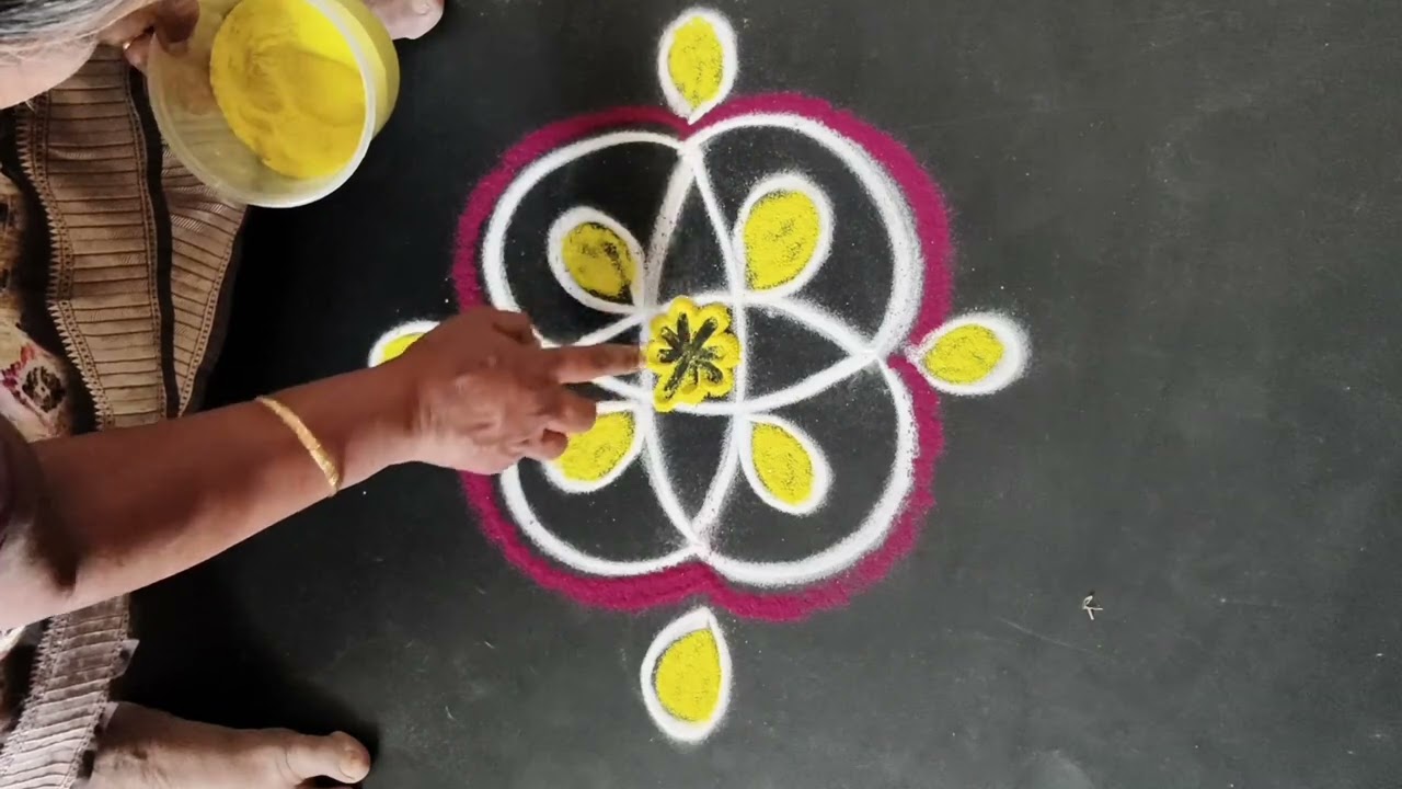 சின்ன #குட்டி #கோலங்கள் 9🏵️