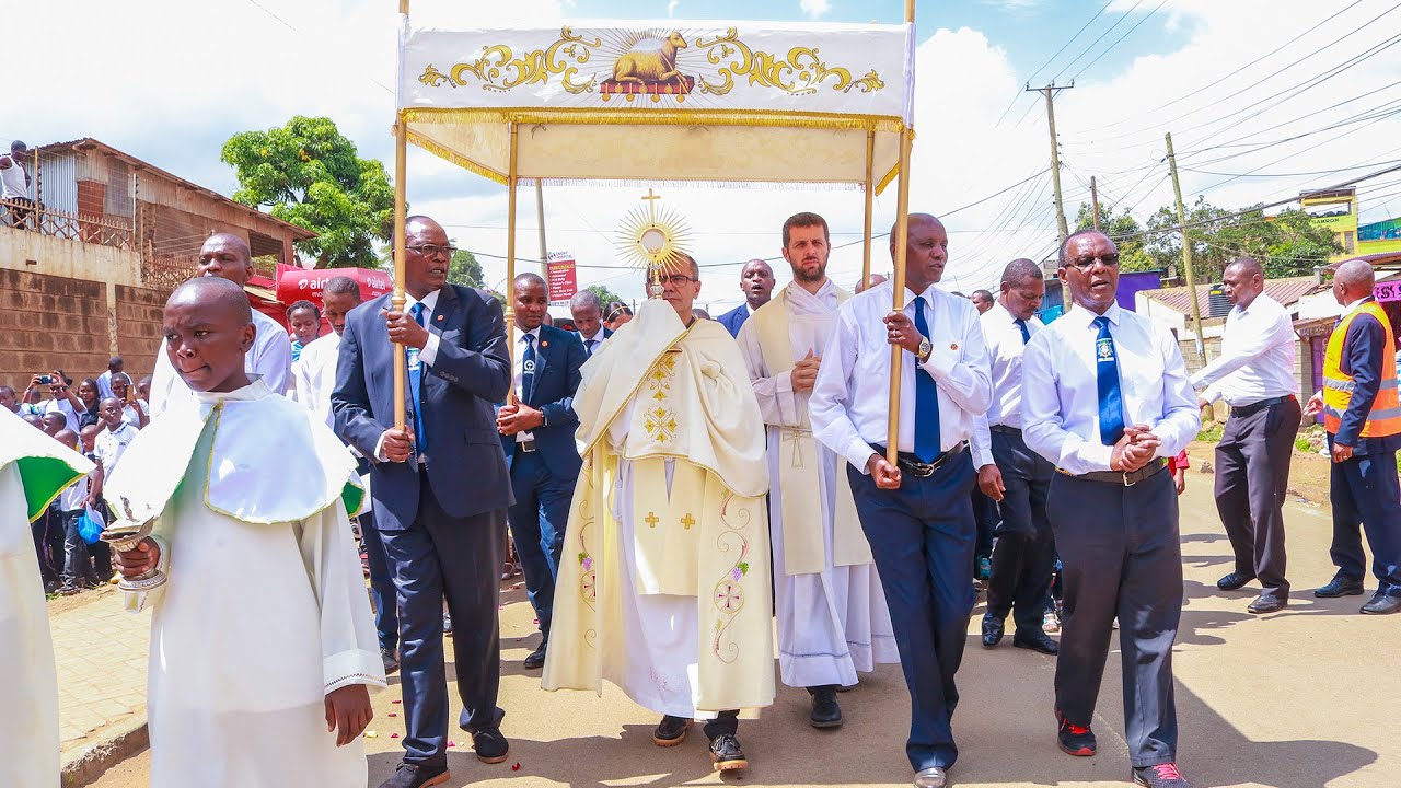 CORPUS CHRISTI Sunday 2023 at St. Joseph Catholic Church Kahawa Sukari Nairobi.