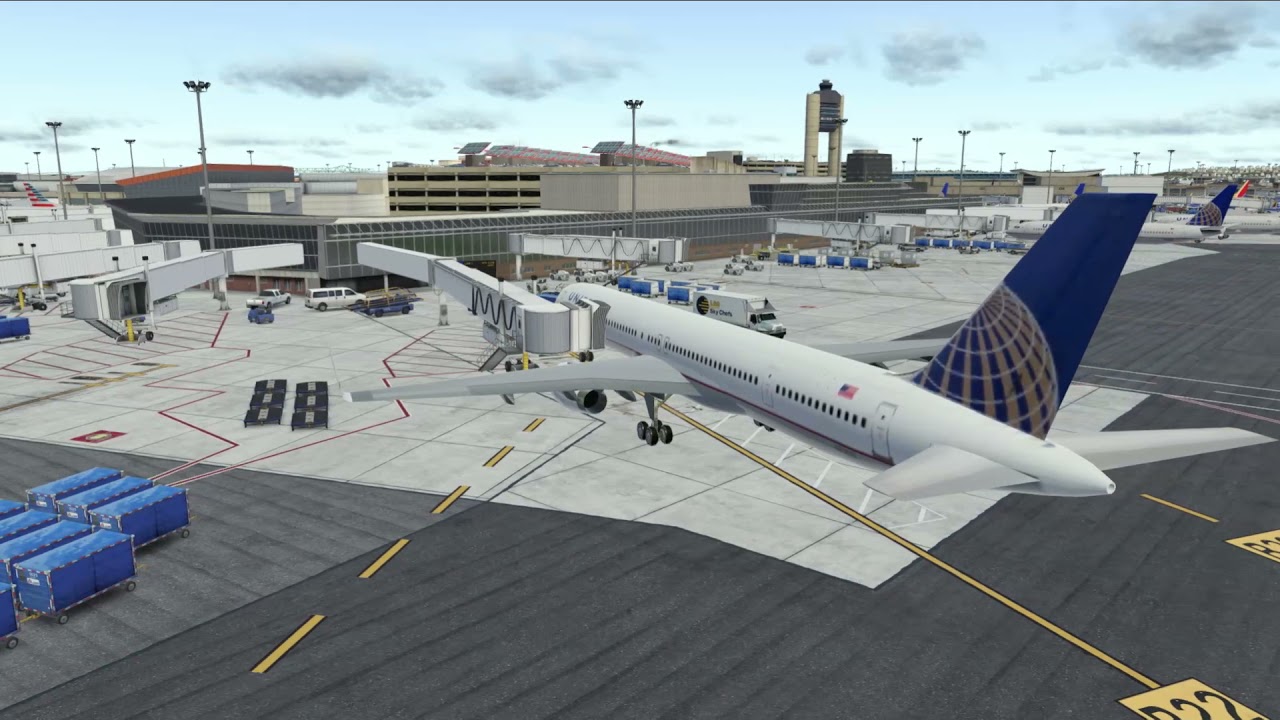 Freeware Boston KBOS from Short Final Design/MisterX upgraded to V2. Must have airport!