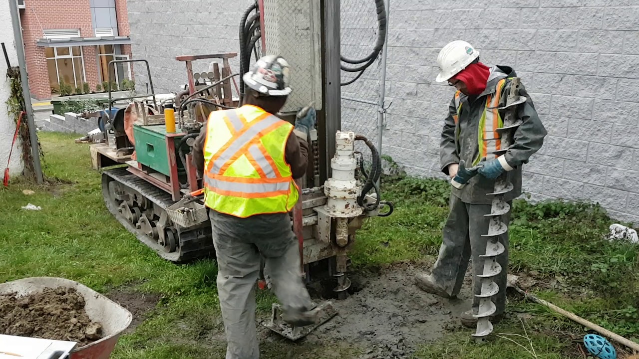 Environmental Drilling near Vancouver, Canada (Part 1)