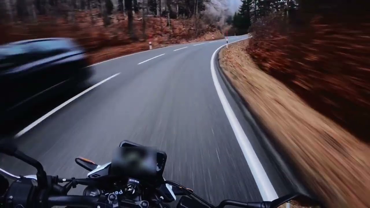 HONDA 500 HORNET | Jeune motard dans le col de St-Cergue 🇨🇭🔥