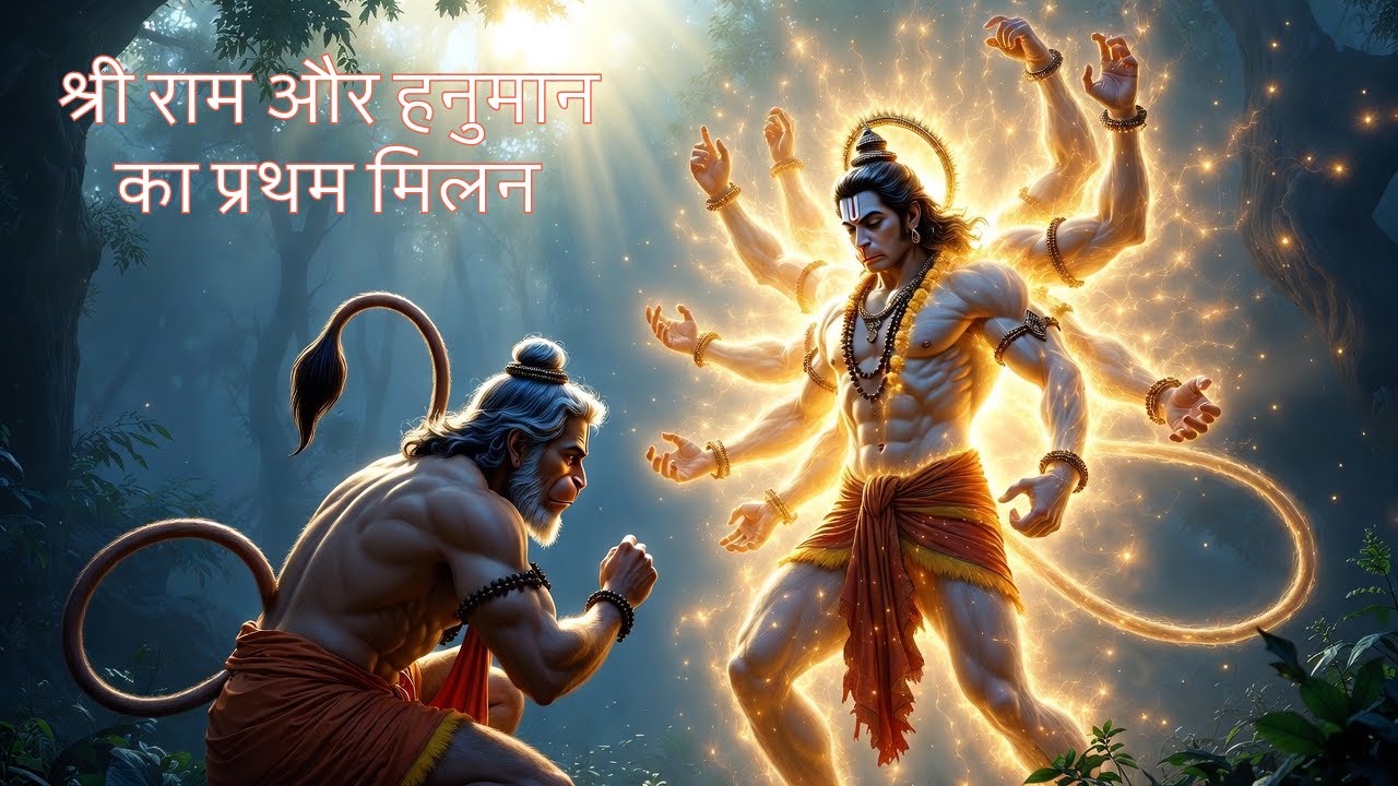 श्री राम और हनुमान का प्रथम मिलन | भक्ति की उत्पत्ति