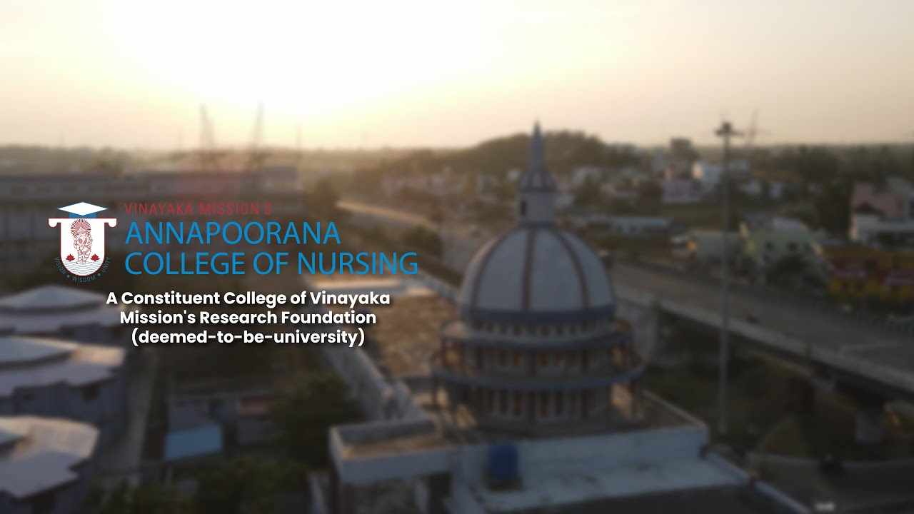 Vinayaka Missions Annapoorana College of Nursing, Salem |Official Campus Video #vmrf #vmrfdu