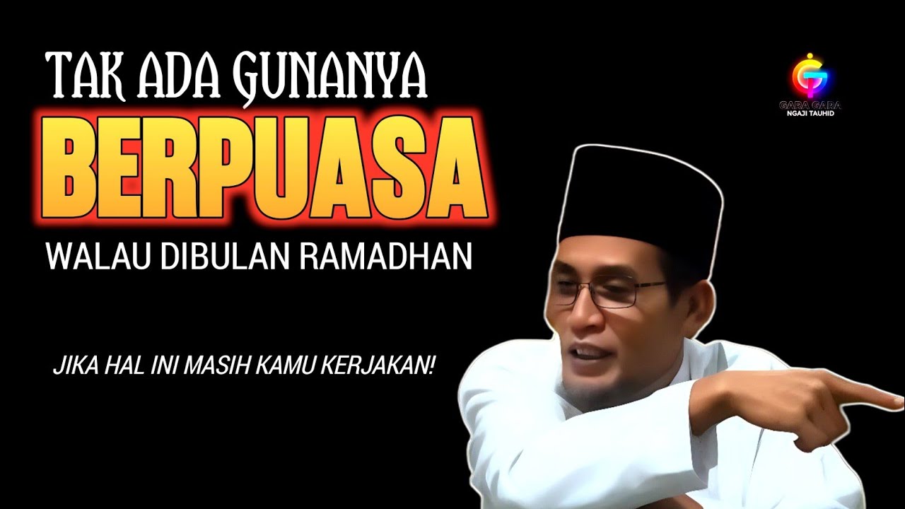 Banyak Orang Puasa, Tapi Tak Ada Gunanya | Kajian Hakekat Gus Son