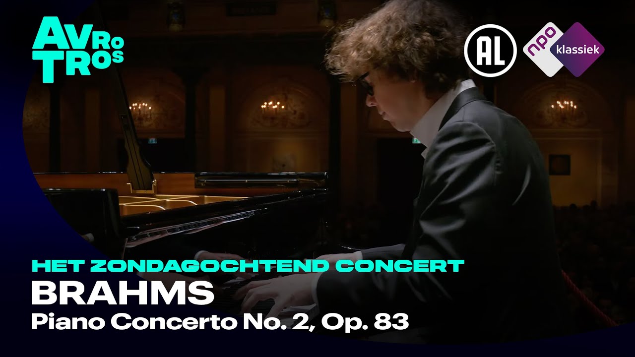 Brahms: Piano Concerto No. 2, Op. 83 - Hannes Minnaar & Radio Filharmonisch Orkest - Live concert HD