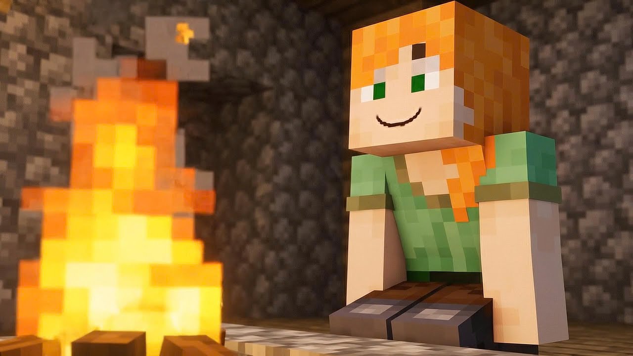 My Friend Steve and Alex : FULL MOVIE - Minecraft Animation ( Cozy Minecraft )