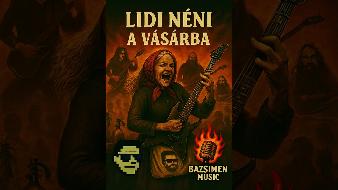 Elment a Lidi néni a ..(AI reggaemetal)