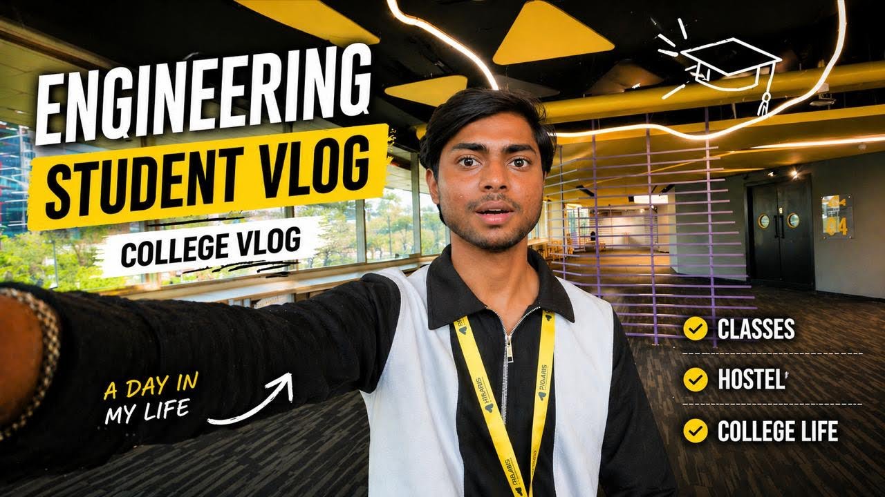 Engineering Student Vlog😍 || A Day in My College Life + Hostel Routine