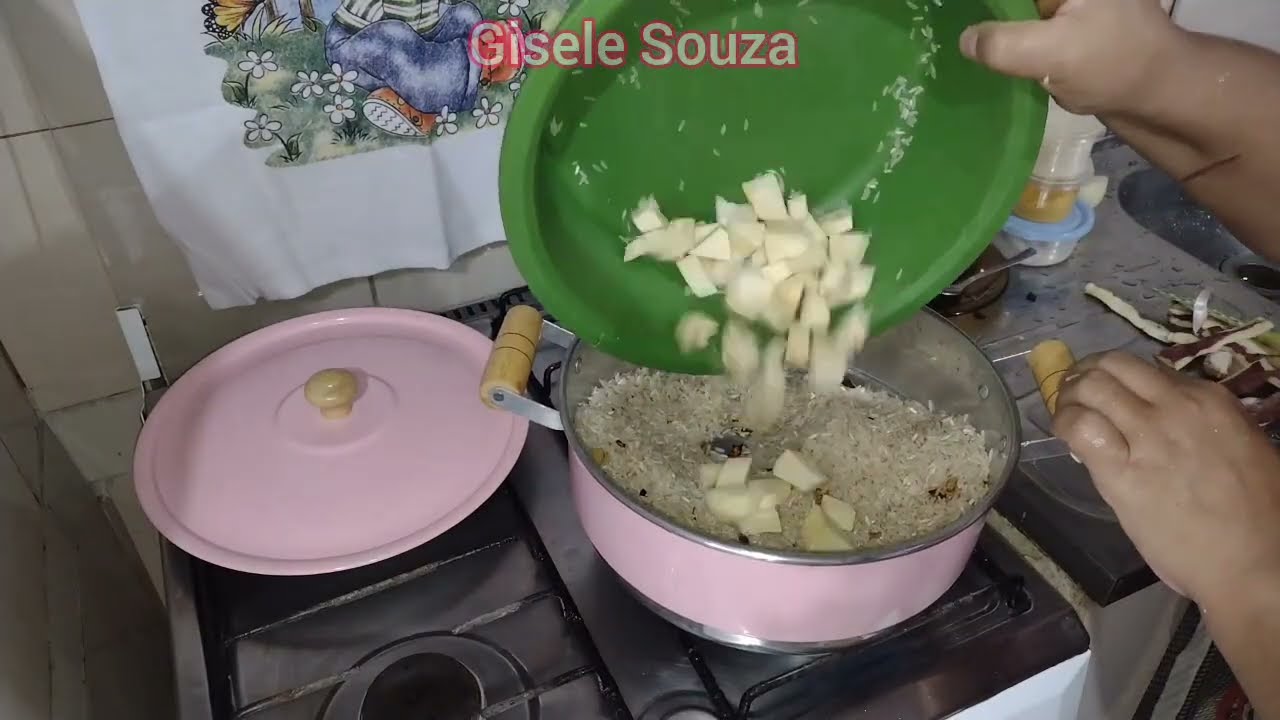 Almoço completo simples e fácil de fazer