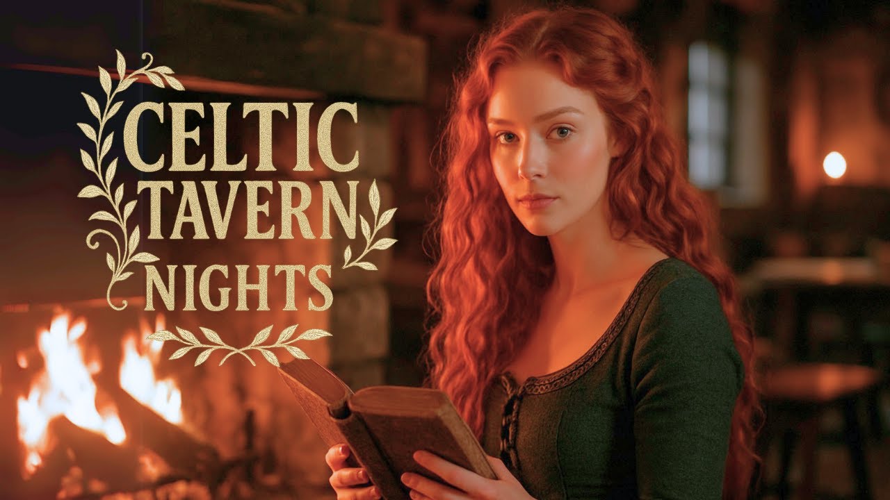 🔥 Celtic Tavern Nights | 🎻 Rustic Music, 🔥 Crackling Hearth & 📖 Tales by the Fire