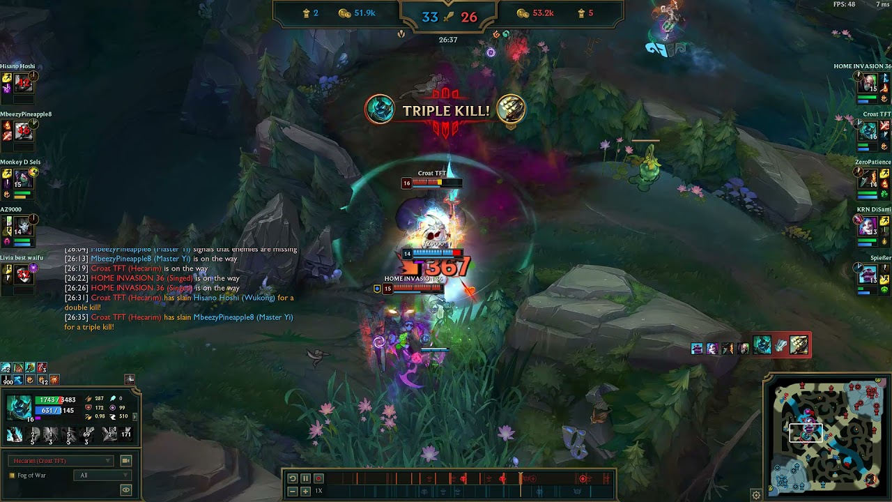 11.12 Hecarim Pentakill