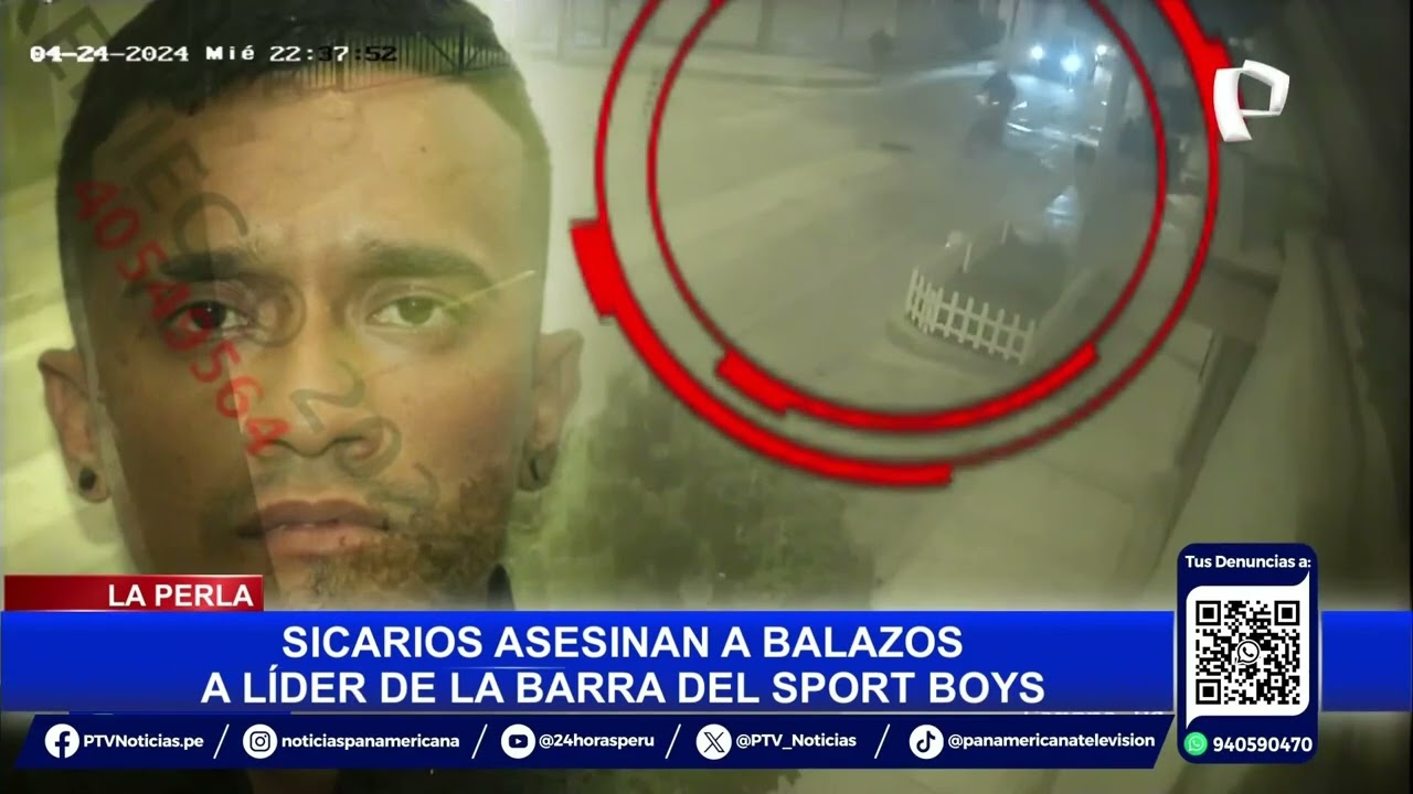 Callao: jefe de barra de Sport Boys asesinado tenía antecedentes policiales