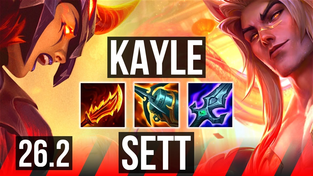 KAYLE vs SETT (TOP) | KR Master | 26.2