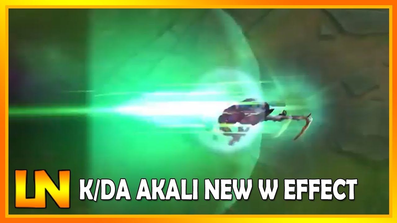 New KDA Akali W Effect - Akali Update | League of Legends 2020