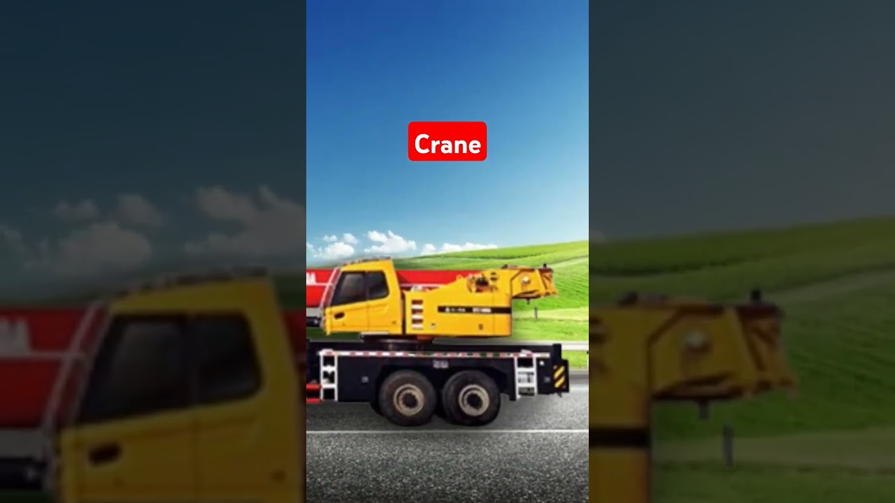 Crane | Crane for learning | Crane sound | #crane #craneforkids #cranetruck #cranework #childrenstoy