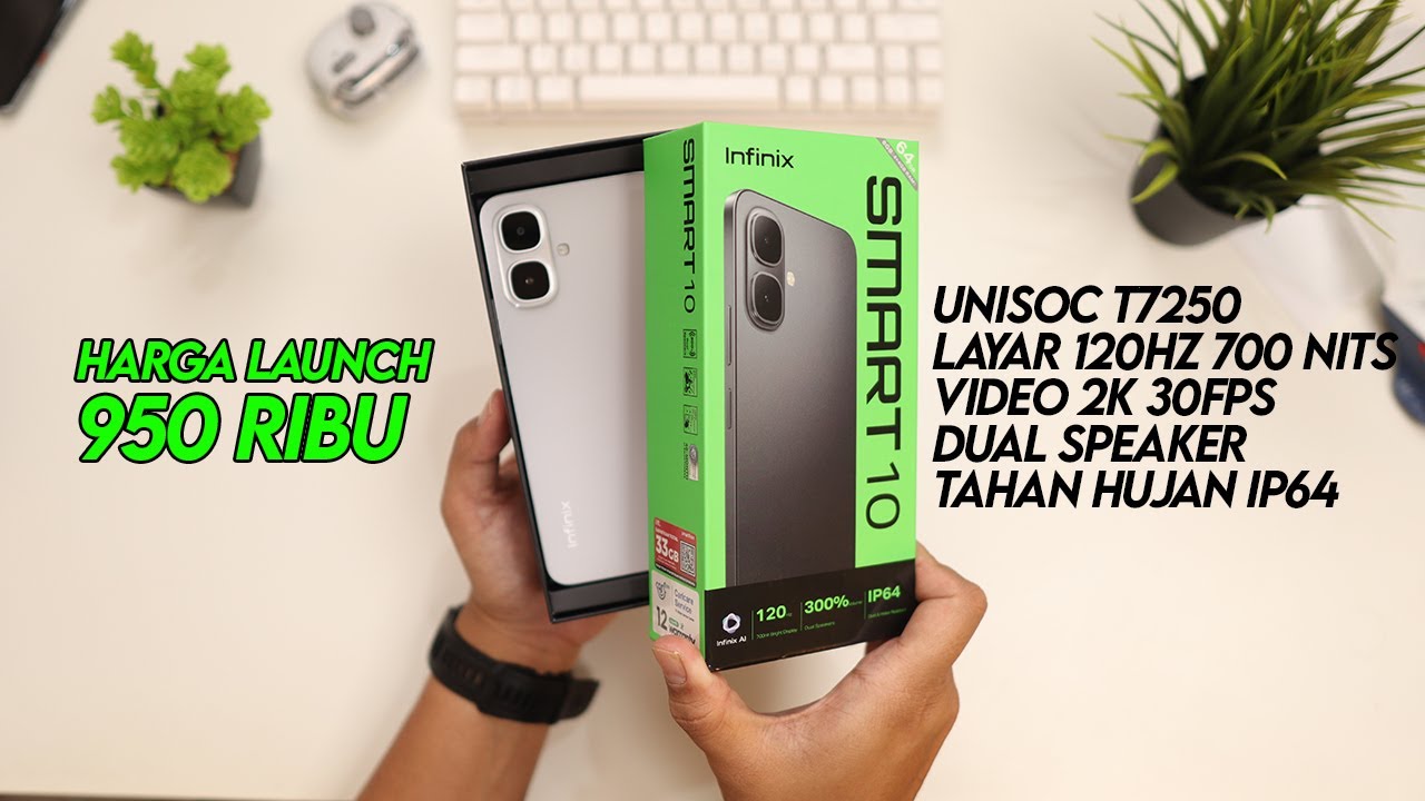 KINGFINIX KEMBALI BERULAH!🔥 UNBOXING Infinix Smart 10, SMART SERIES Makin NGEBUT!