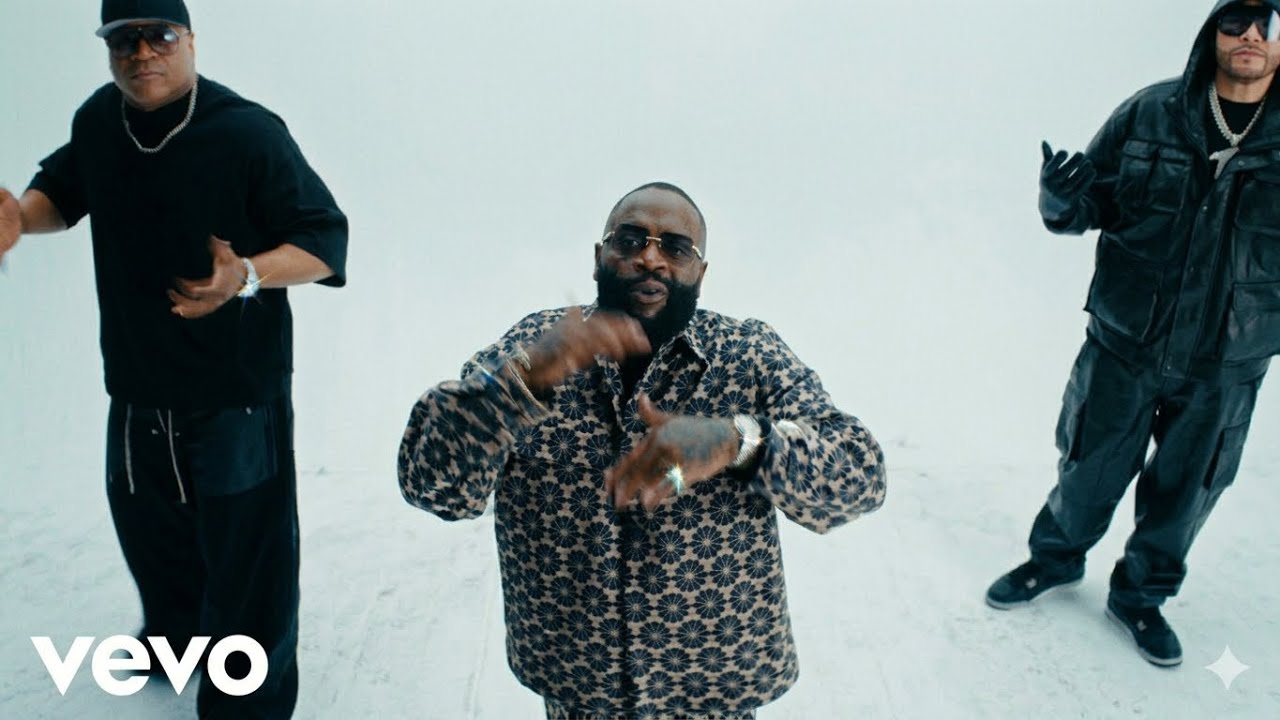 Rick Ross - Winning (ft. Dave, Meek Mill) | (Official Lyrics Video) Motivational Rap