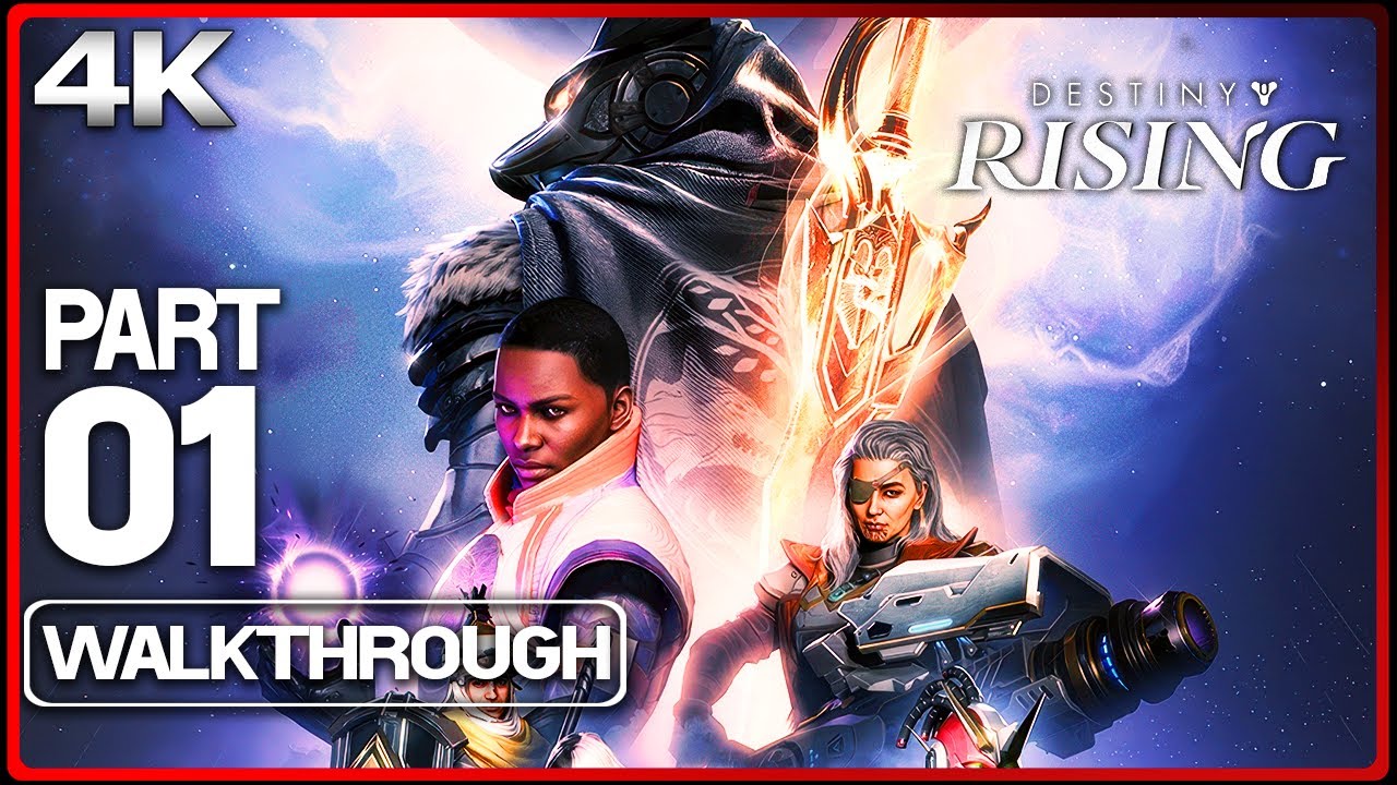 DESTINY RISING Gameplay Walkthrough Part 1 (No Commentary) Full Prologue 4K Ultra HD