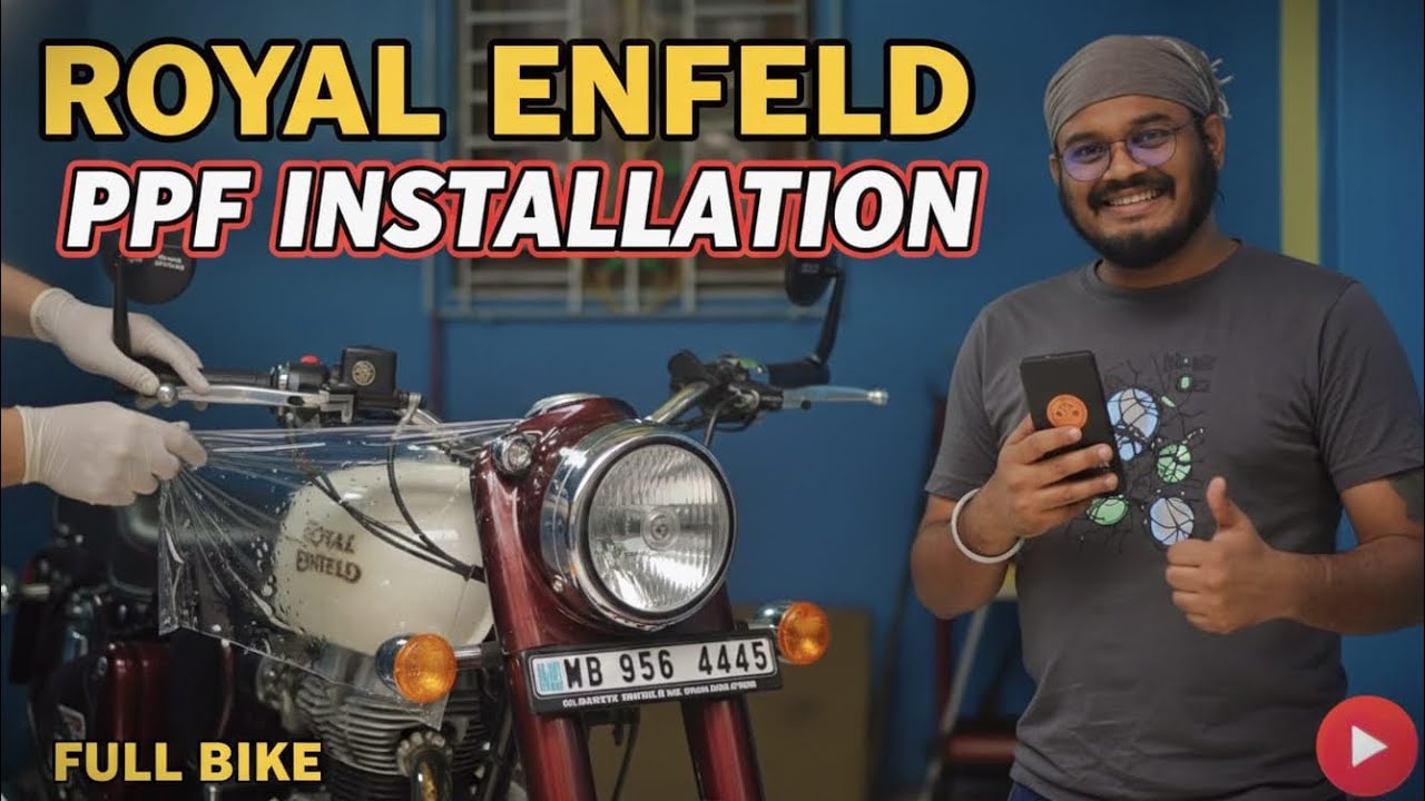 Bike ppf in kolktta# Watch This Before You Get PPF on Your Motorcycle!