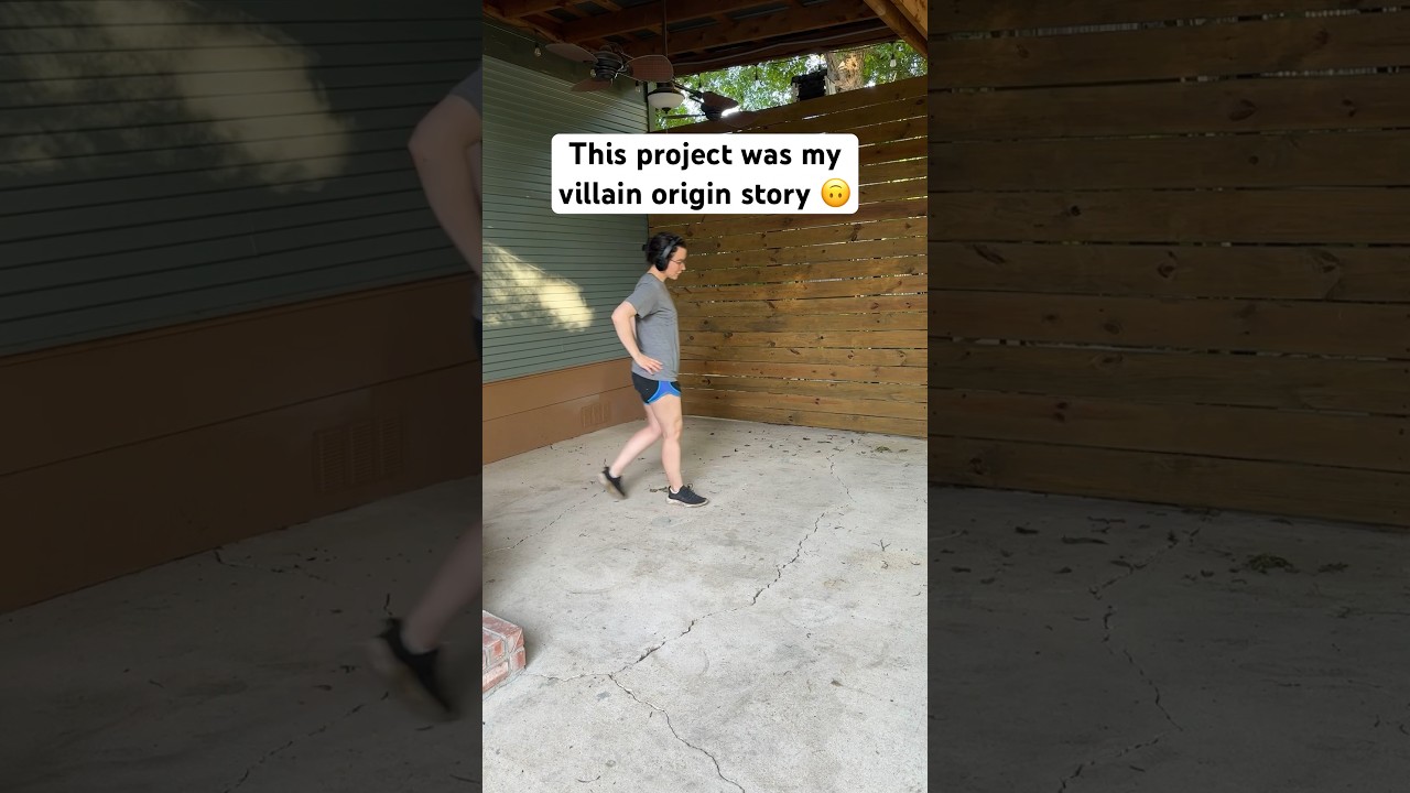 Patching & Staining Concrete Cracks
