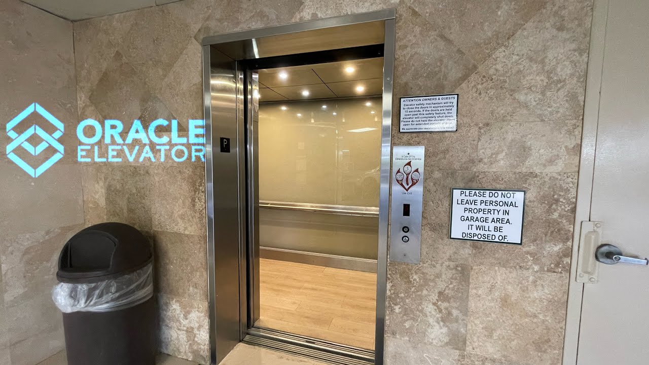 Scenic Modernized DOVER Hydraulic Elevator | Windsor Place II | Hilton Head Island, SC