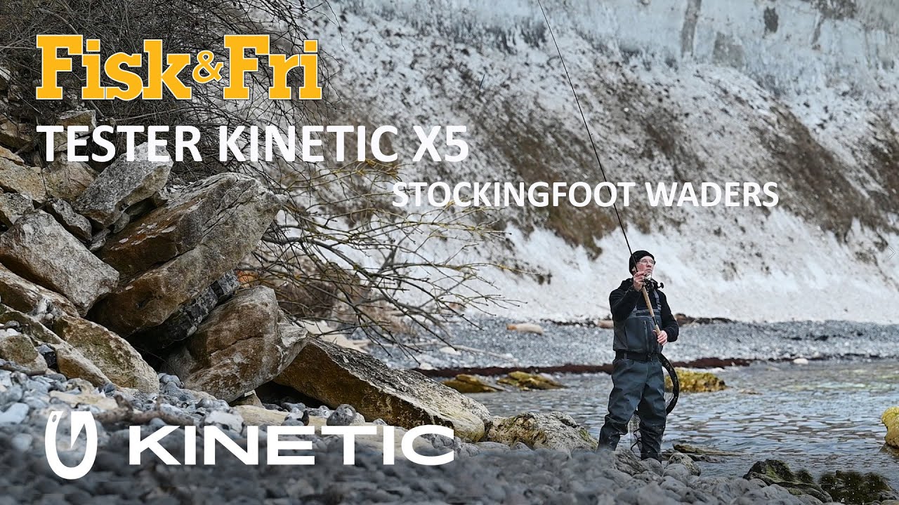 FISK & FRI TESTER KINETIC X5 STOCKINGFOOT WADERS