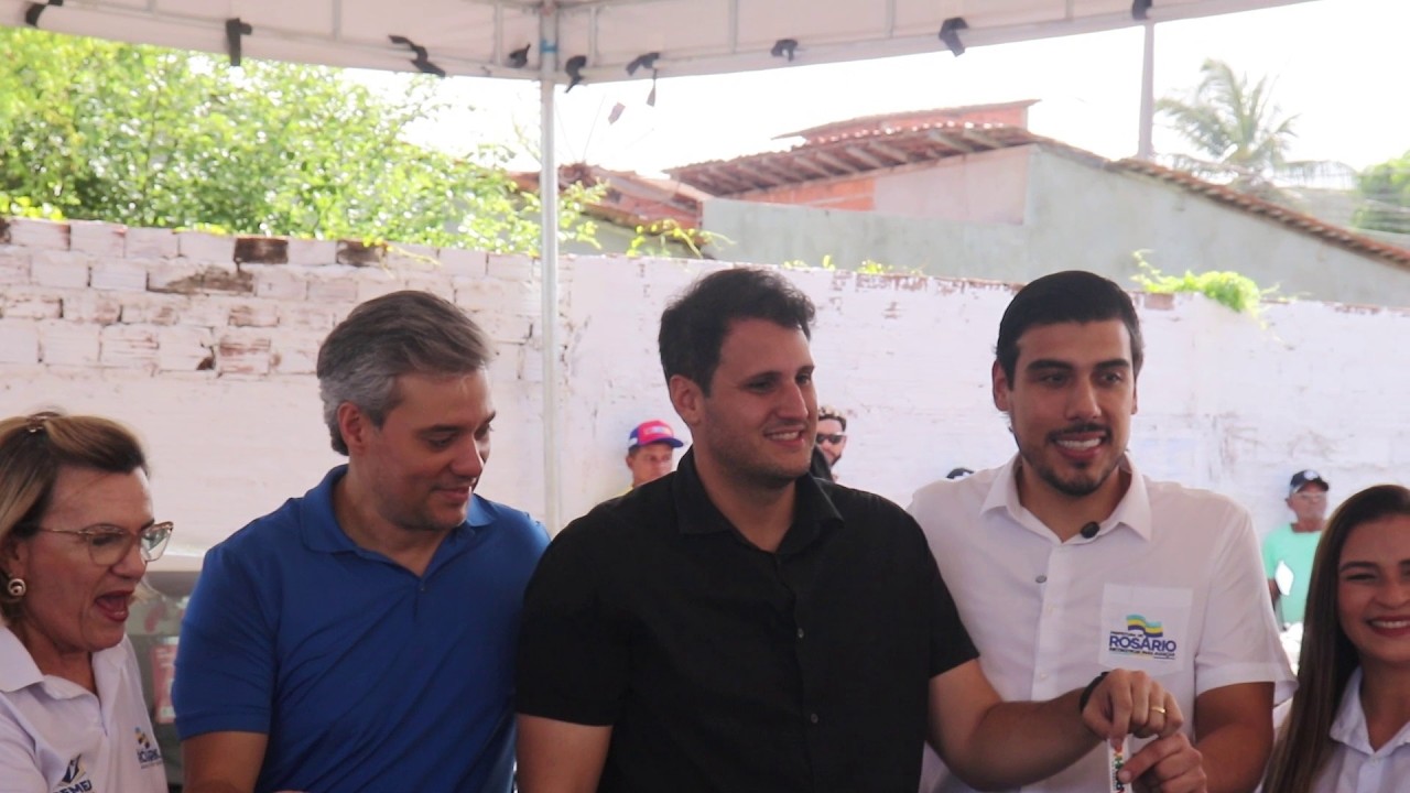 ORLEANS BRANDÃO VISITA ROSÁRIO E TRÁS VÁRIOS BENEFÍCIOS PARA O MUNICÍPIO