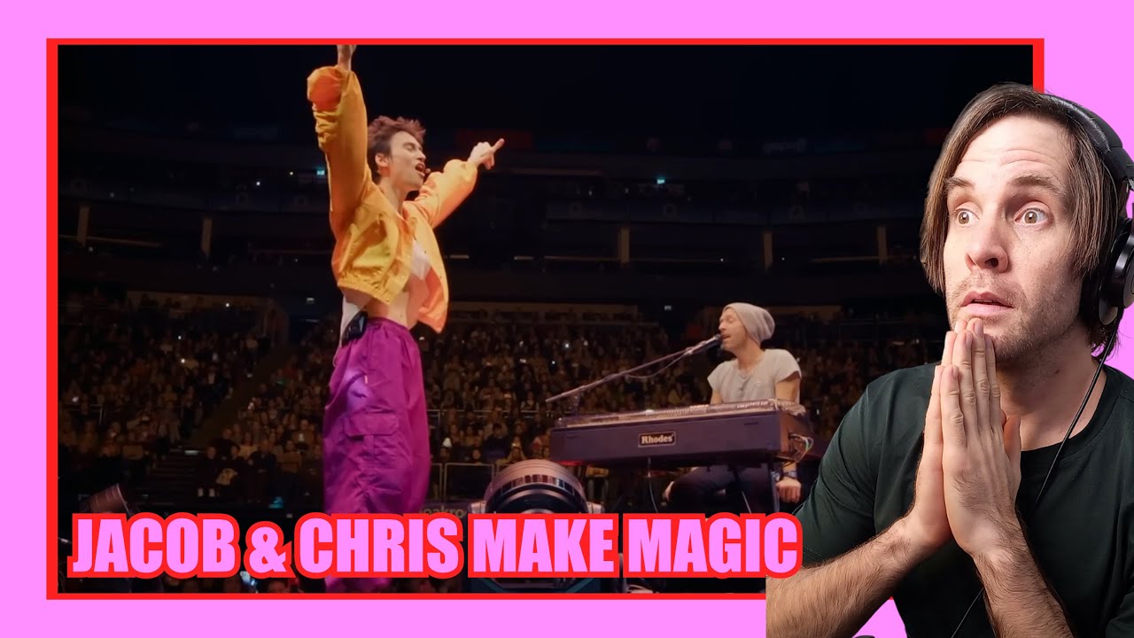 Jacob Collier & Chris Martin - Fix You (Live from the O2 Arena) /// 1ST TIME REACTION