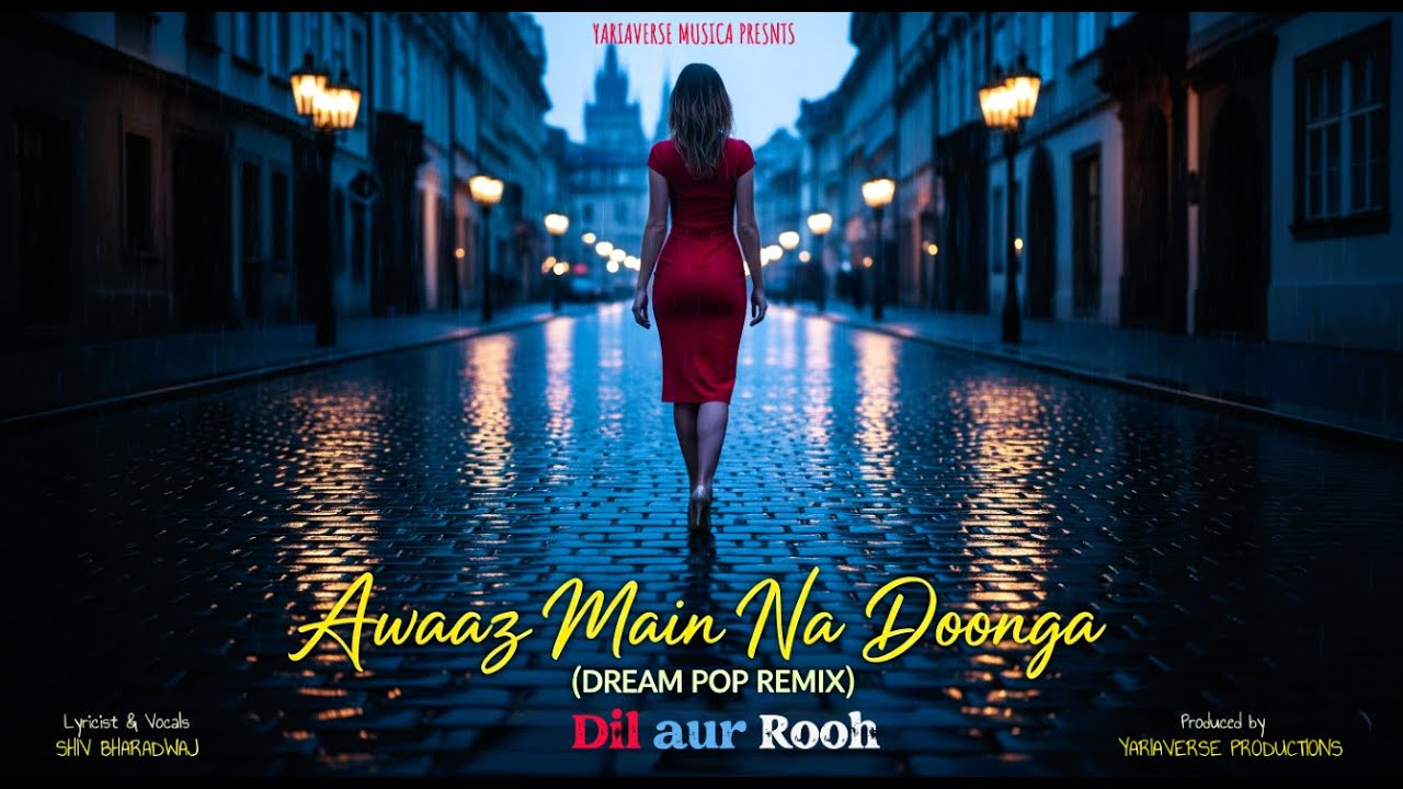 Awaaz Main Na Doonga | Dil Aur Rooh | Shiv Bharadwaj | Epic Dream Pop x Bollywood Fusion 2025