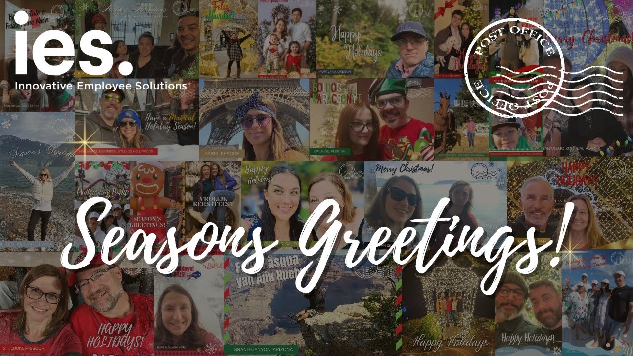 Innovative Employee Solutions (IES) - Season's Greetings from IES 2023