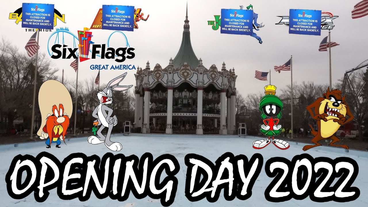 Opening Day 2022 At Six Flags Great America