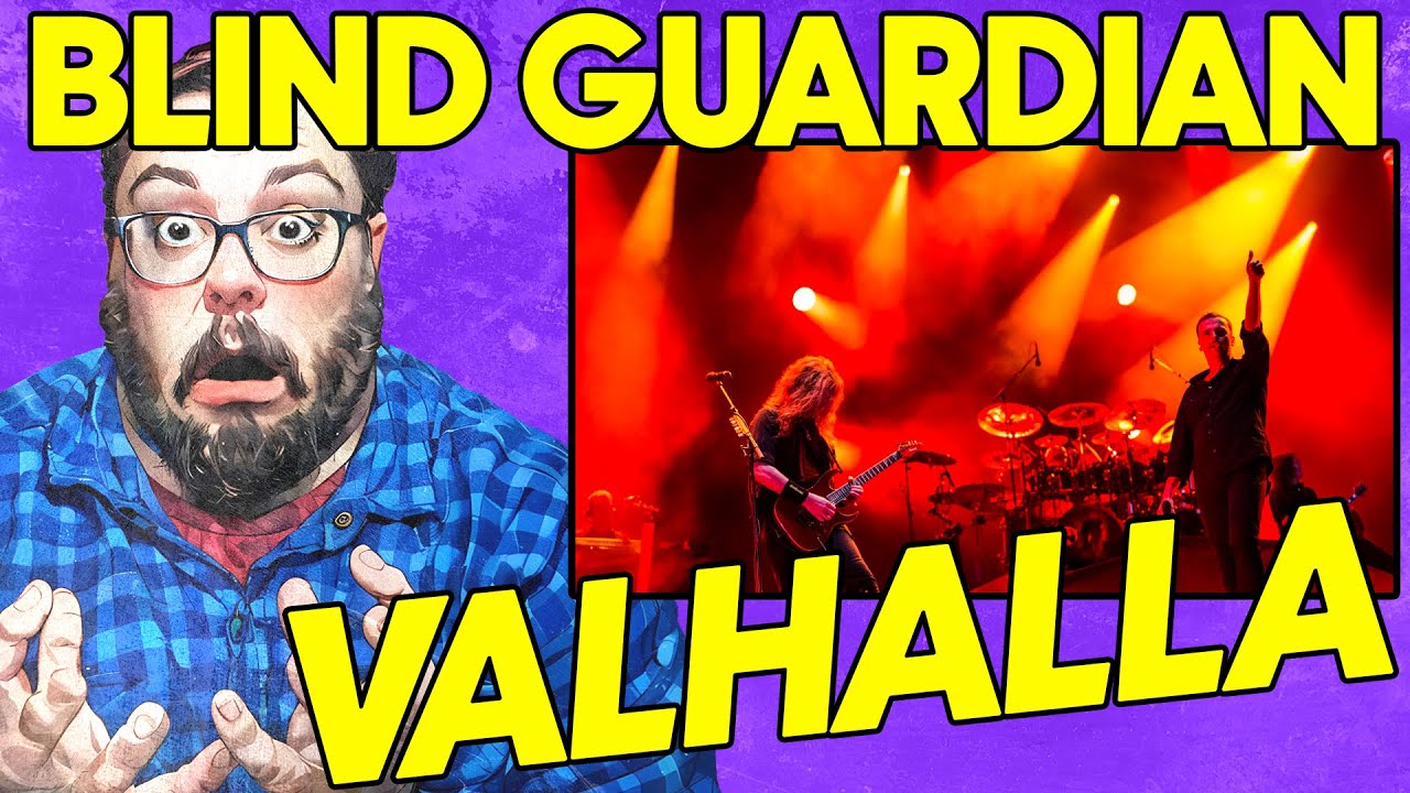 Blind Guardian VALHALLA Reaction | What A Crowd!