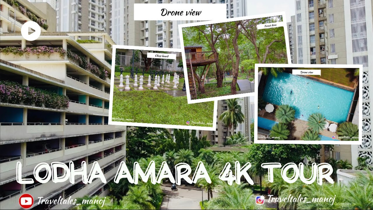 Lodha Amara Thane | Lodha Amara 4K Cinematic Video | Lodha Amara Amenities | Lodha Amara Kolshet