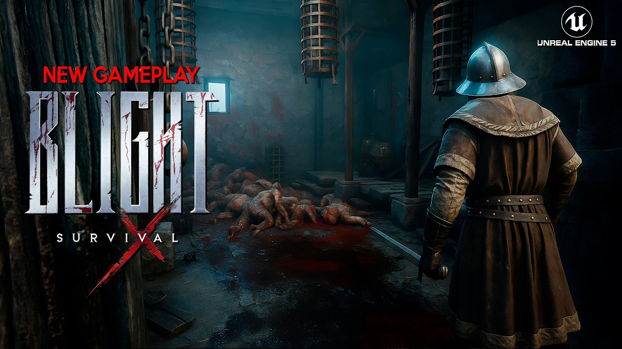 BLIGHT SURVIVAL New Gameplay Reveal | Horror Survival with MEDIEVAL ZOMBIES like Resident Evil